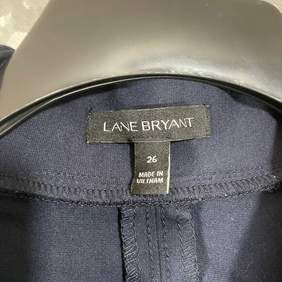 Lane Bryant Women's Plus Size Navy Blue Military Style Blazer - Size 26 - Jacket - Picture 4 of 7